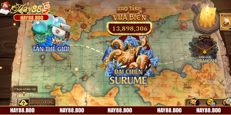 Giới thiệu một vài màn chơi bạn có thể lựa chọn trong game